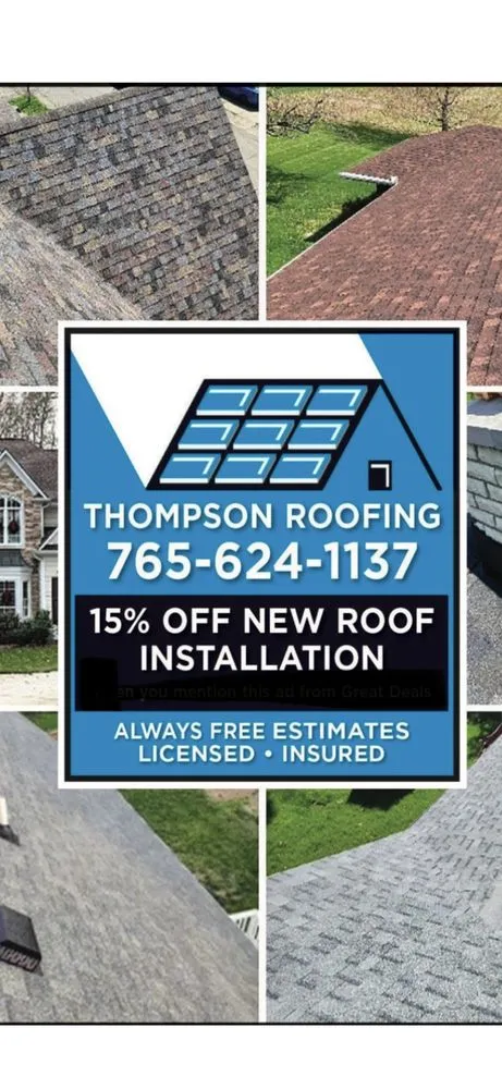 Slide of Thompson Roofing