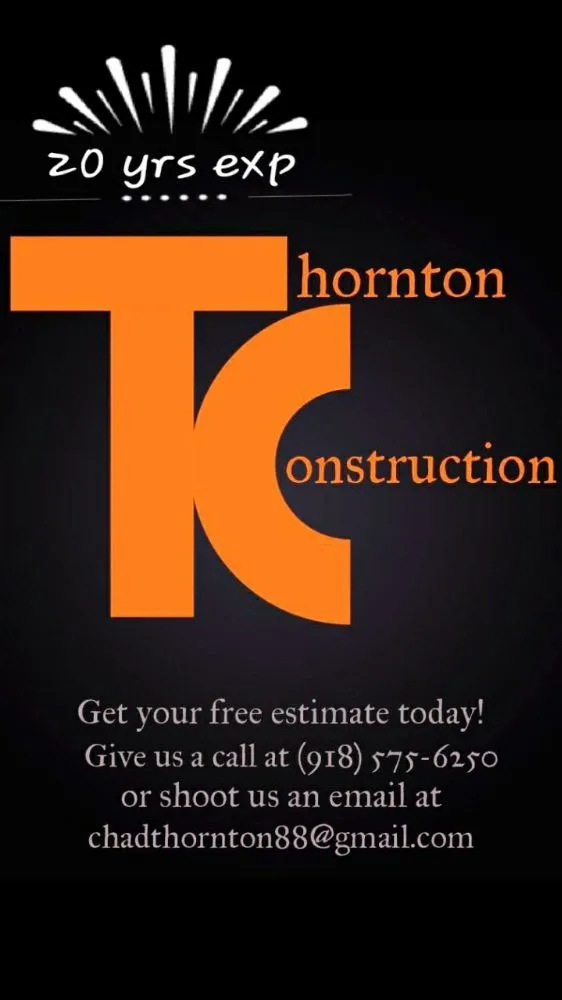 Slide of Thorntons Construction