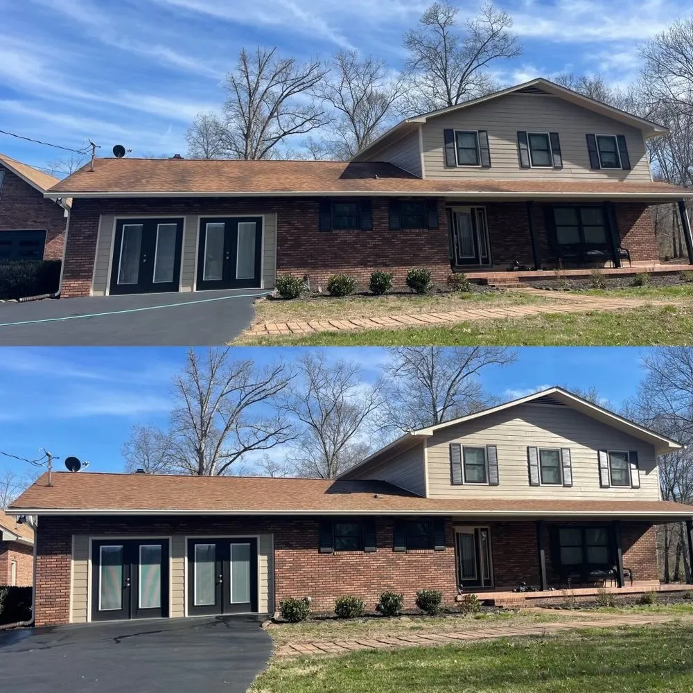 Slide of Thoroughbred Pressure Washing