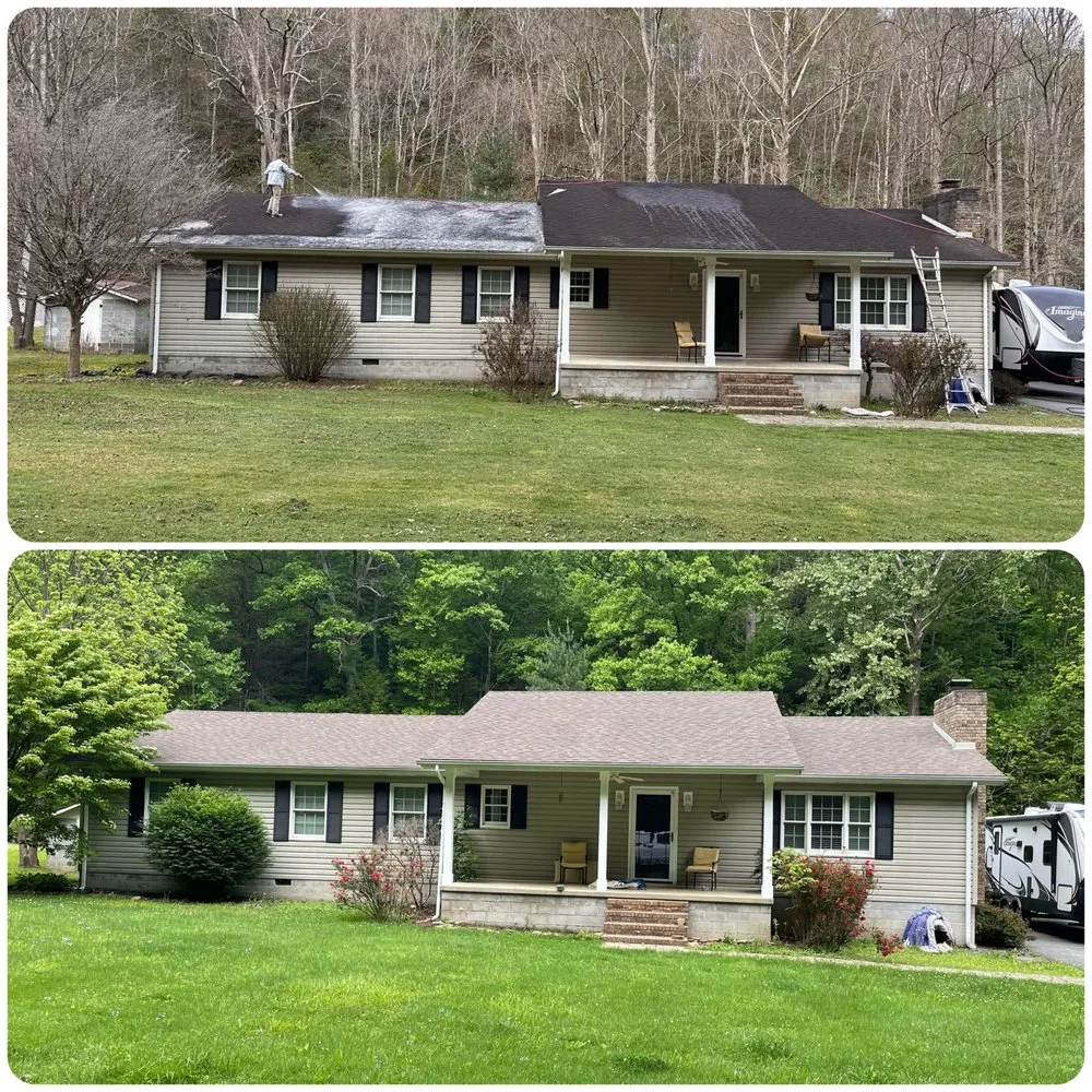 Slide of Thoroughbred Pressure Washing