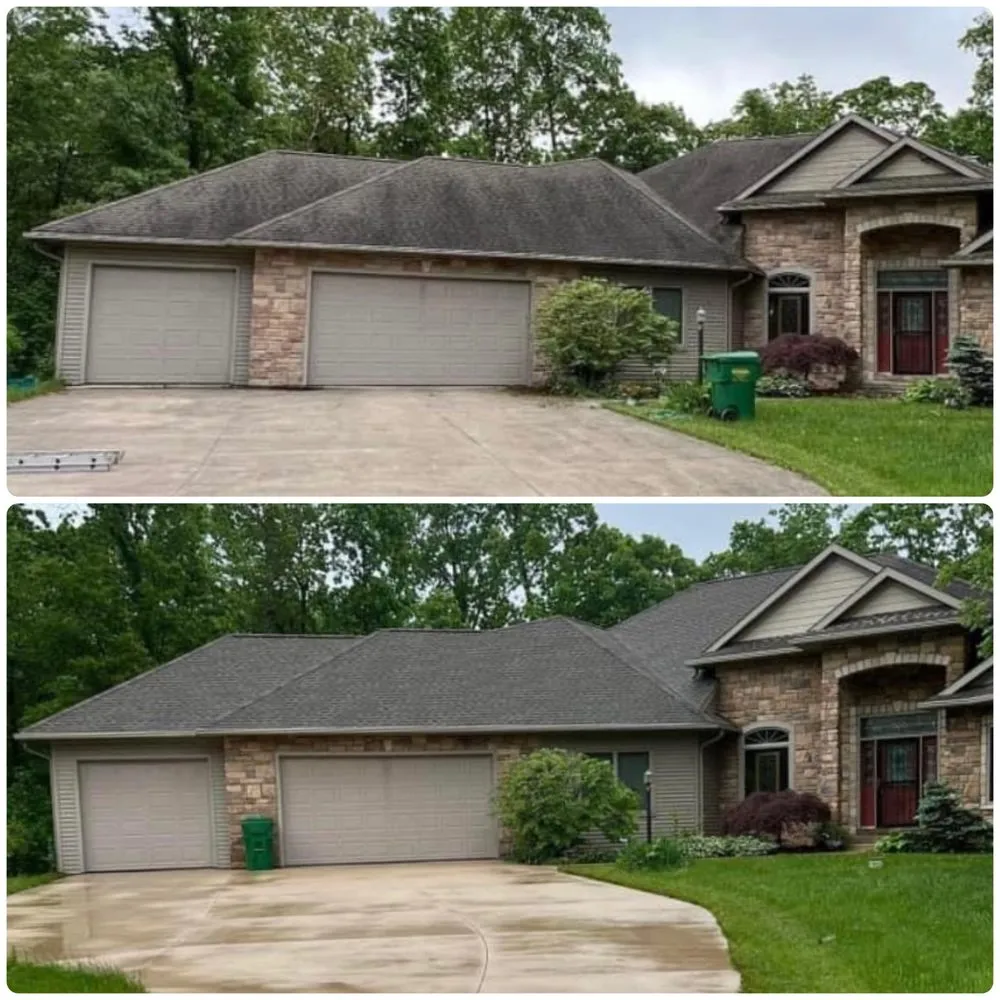 Slide of Thoroughbred Pressure Washing