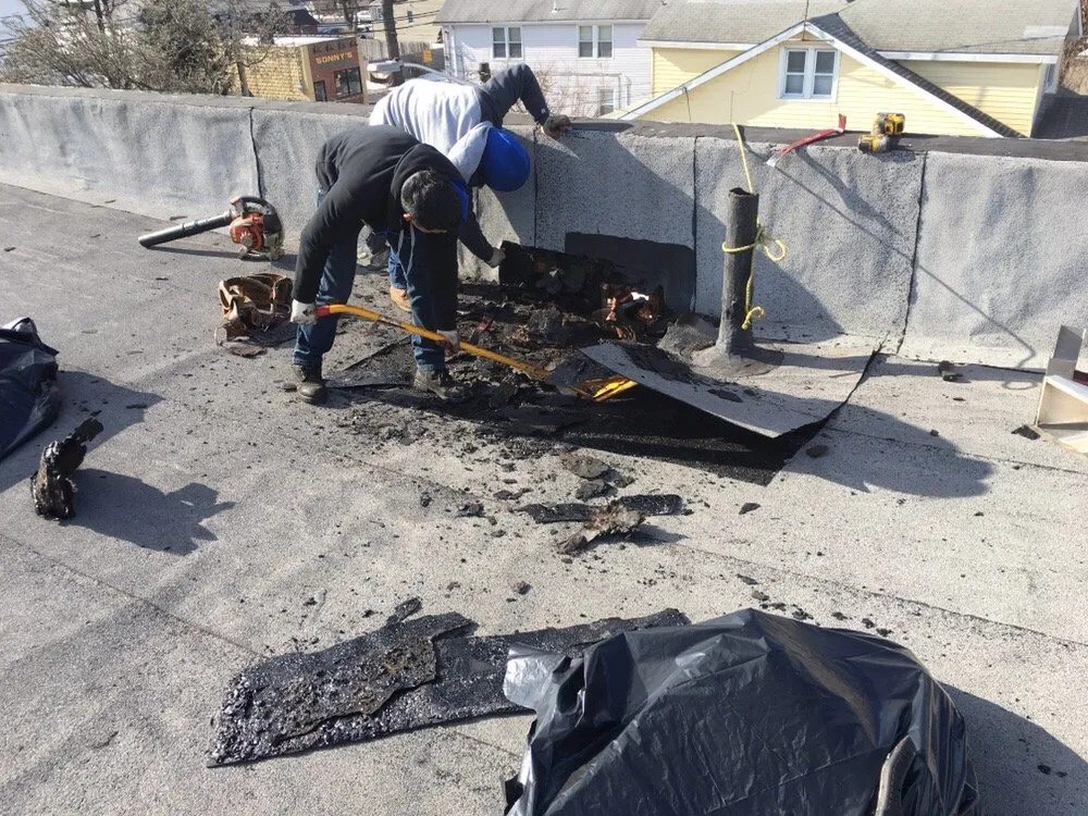 Slide of Three Brothers Roofing Company, Slate, Flat Roof Repair NJ