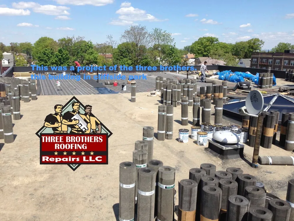 Slide of Three Brothers Roofing Company, Slate, Flat Roof Repair NJ
