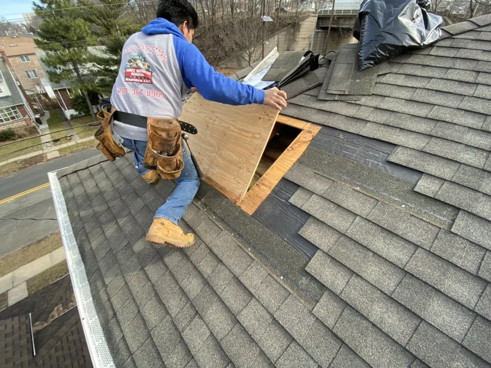 Slide of Three Brothers Roofing Company, Slate, Flat Roof Repair NJ