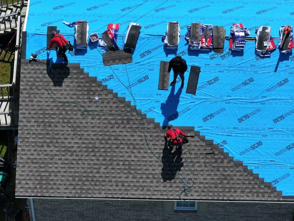 Slide of Three Brothers Roofing