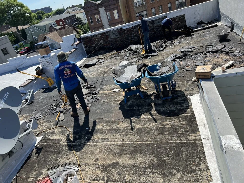 Slide of Three Brothers Roofing