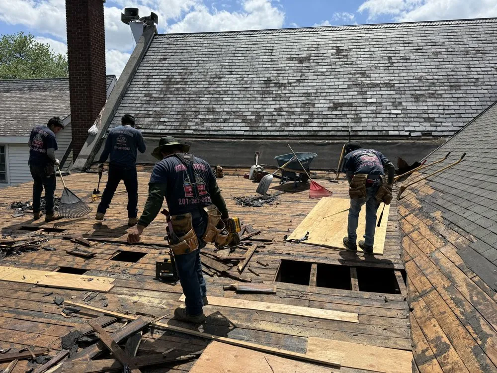 Slide of Three Brothers Roofing