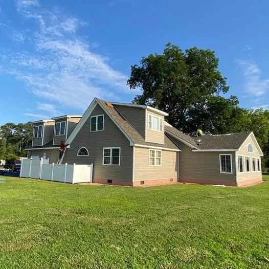 Emergency storm damage roof repair in North, VA - Three Rivers Roofing