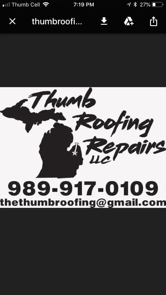 Emergency roof inspection in North Branch, MI by Thumb Roofing Repairs