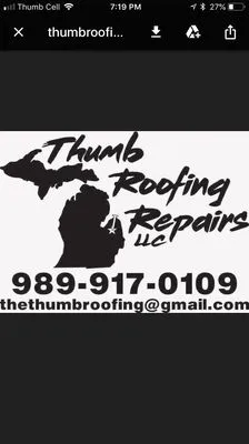 Thumb Roofing Repairs Logo