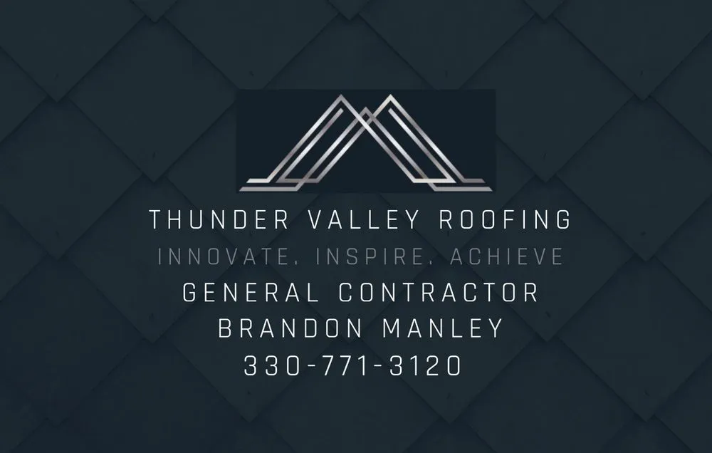 Slide of Thunder Valley Roofing