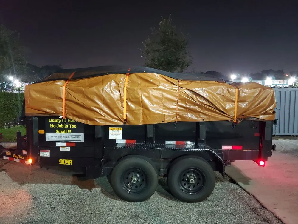 Slide of Tick Tock Hauling & Dumpster Rental