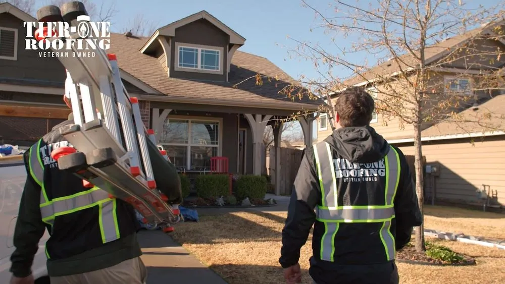 Slide of Tier One Roofing