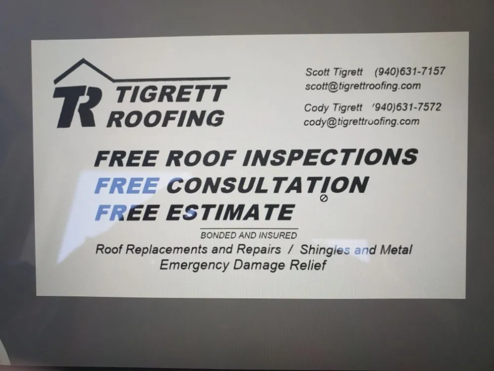Slide of Tigrett Roofing