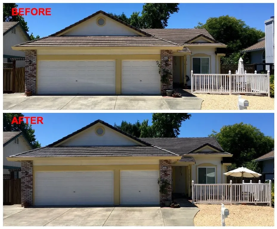 Slide of Tile Roof Restoration