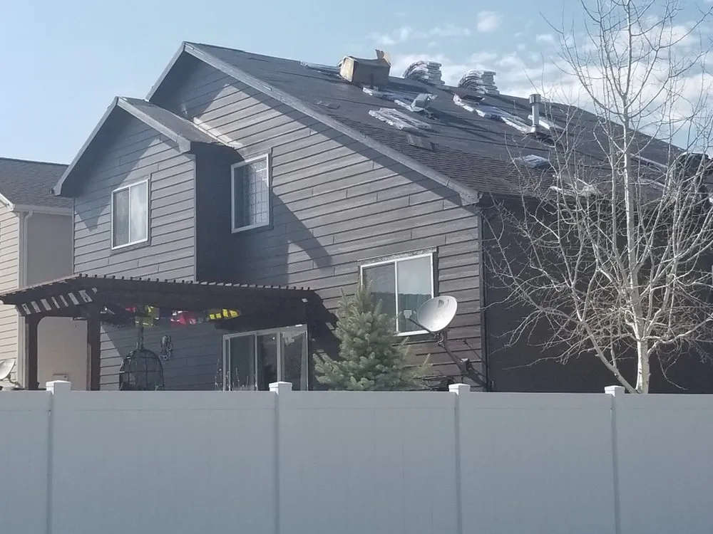 Slide of Tilted Roofing