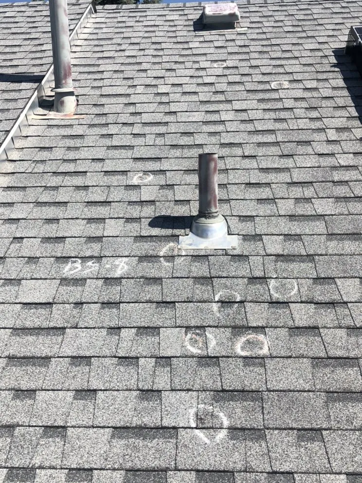 Slide of Tilted Roofing