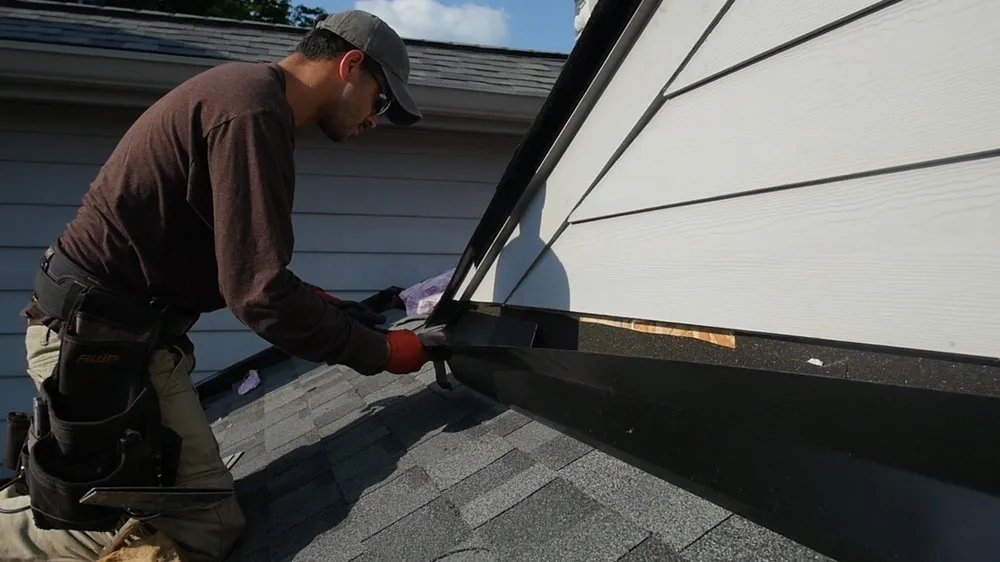 Emergency storm damage roof repair same-day service in Old Hickory, TN by Tim Leeper Roofing