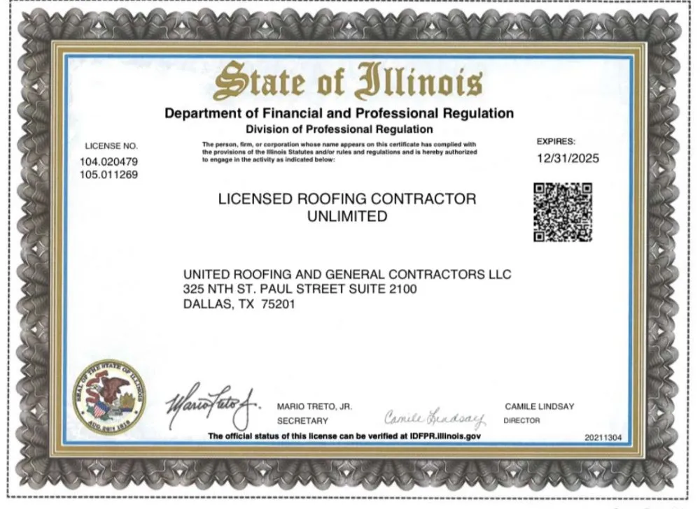 Slide of Tim Summerhill - United Roofing and General Contractors