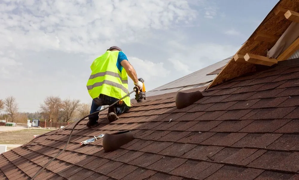 Slide of Tim the Roof Guy