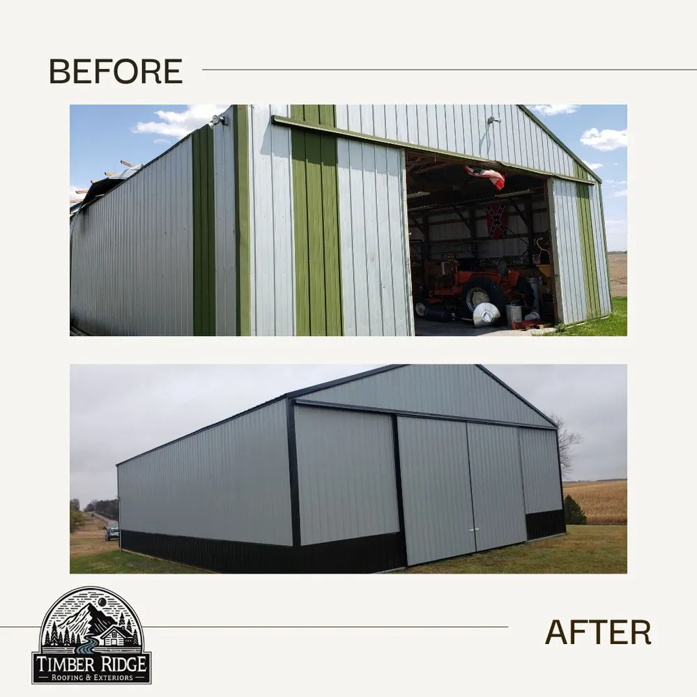Emergency roof replacement with free inspection in Shelby, IA by Timber Ridge Roofing & Exteriors