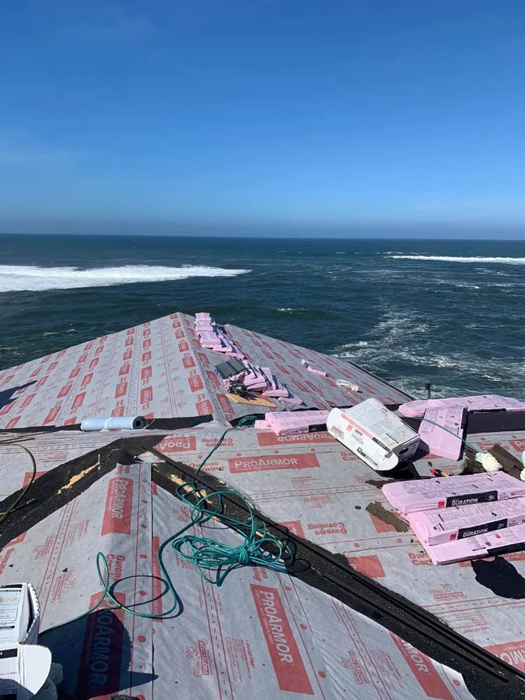 Slide of Timberline construction & roofing