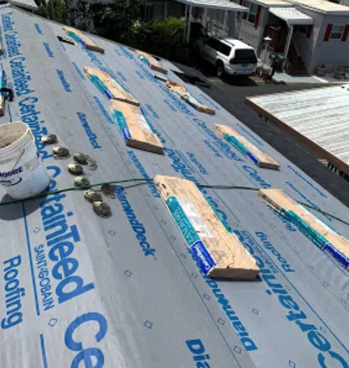 Slide of Time Change Roofing