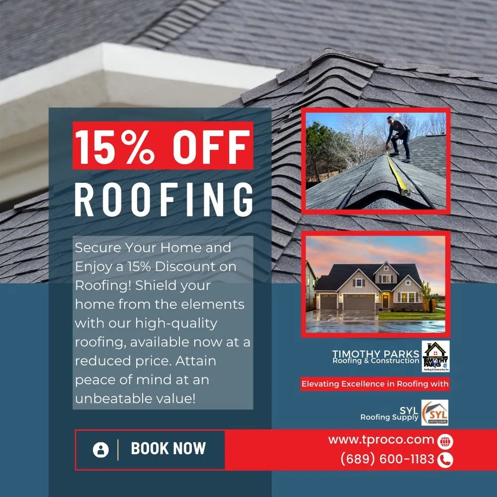 Slide of Timothy Parks Roofing & Construction