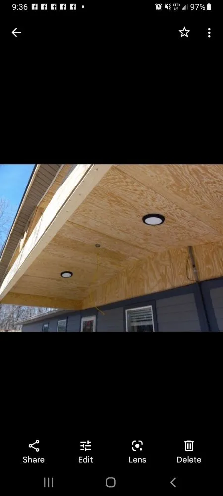 Slide of Tim's Construction