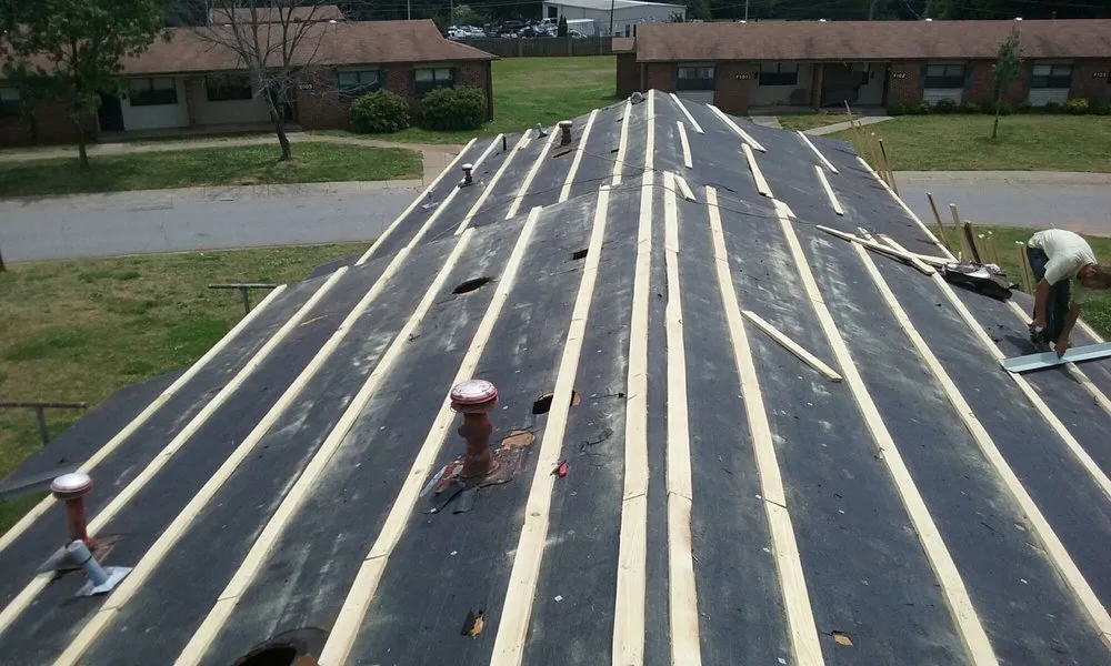Expert flat roof repair in Williamson, GA by Tim's Roofing