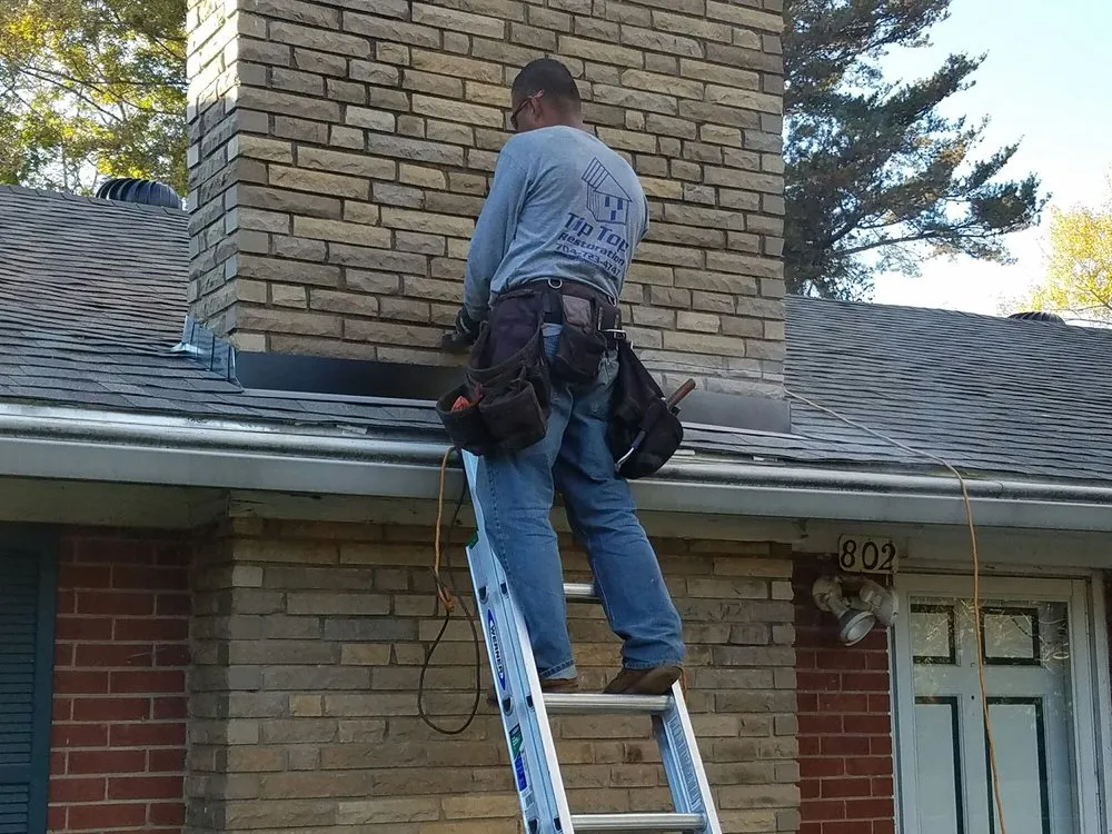 Slide of Tip Top Restoration