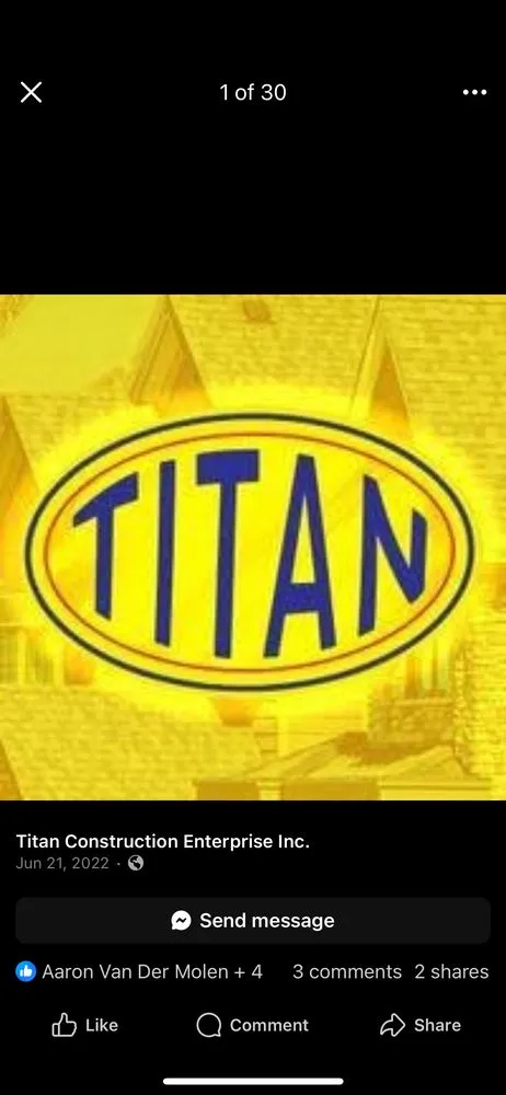 Slide of Titan Construction Enterprise