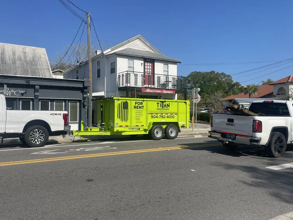 Licensed roof repair for fast service across St. Augustine, FL - Titan Dumpsters and Hauling