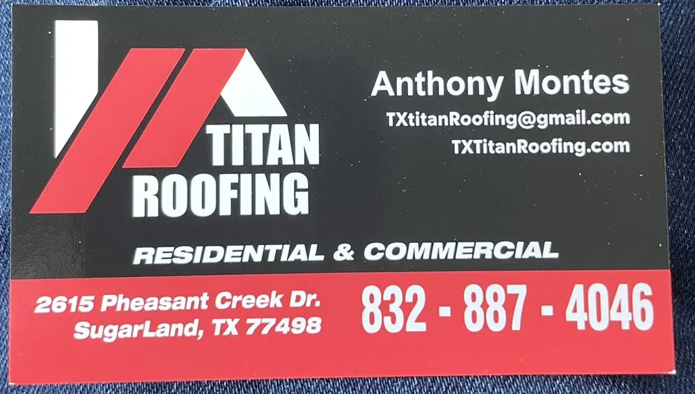 Licensed roof repair in Sugarland, TX - Titan Roofing