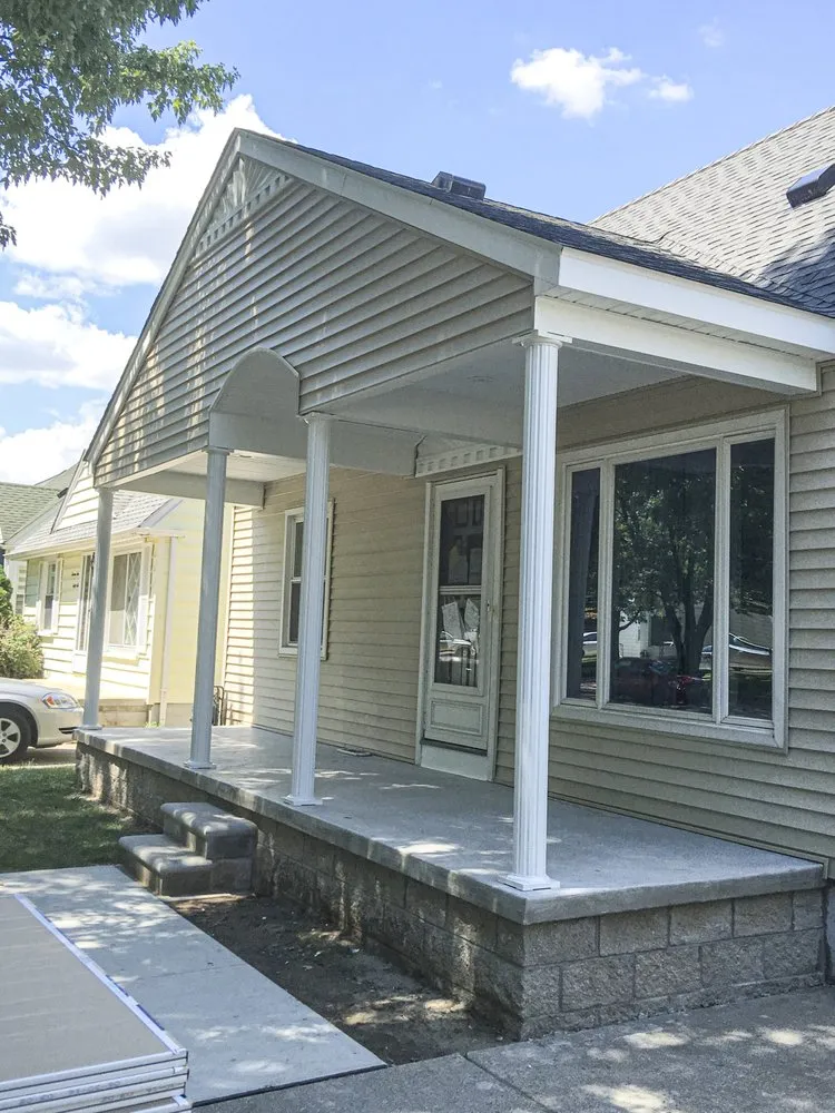 Local roof leak repair after storm damage in Brownstown Twp, MI by Tittle Brothers Construction
