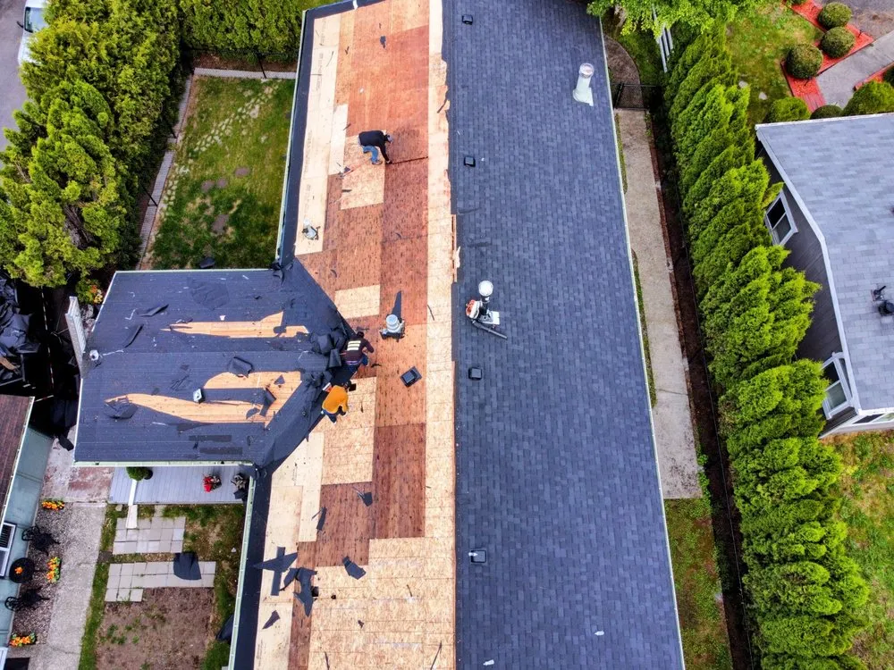 Slide of TJ Roofing llc