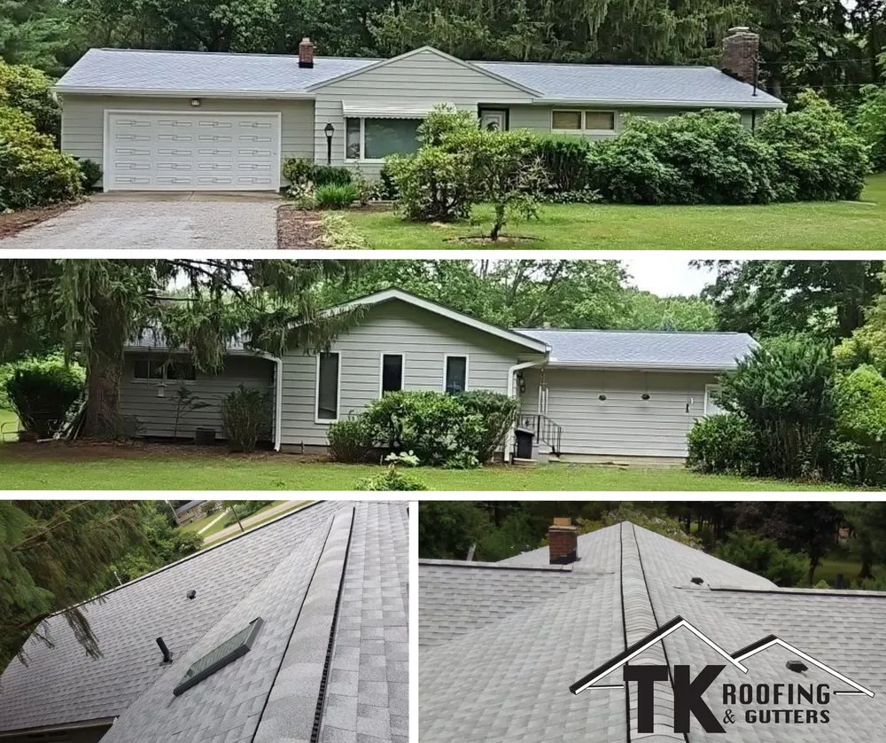 Slide of TK Roofing and Gutters