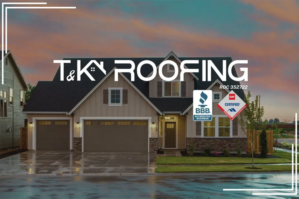 Slide of T&K Roofing