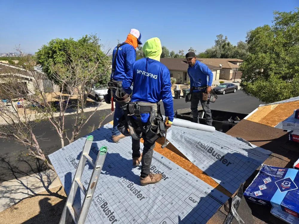 Slide of T&K Roofing