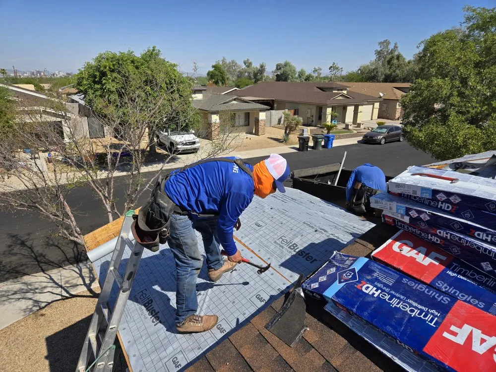 Slide of T&K Roofing