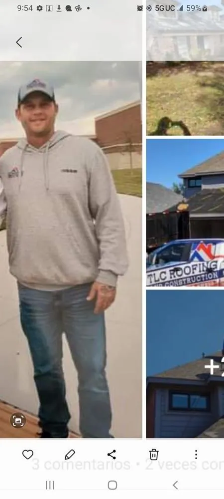 Slide of TLC Roofing and Construction