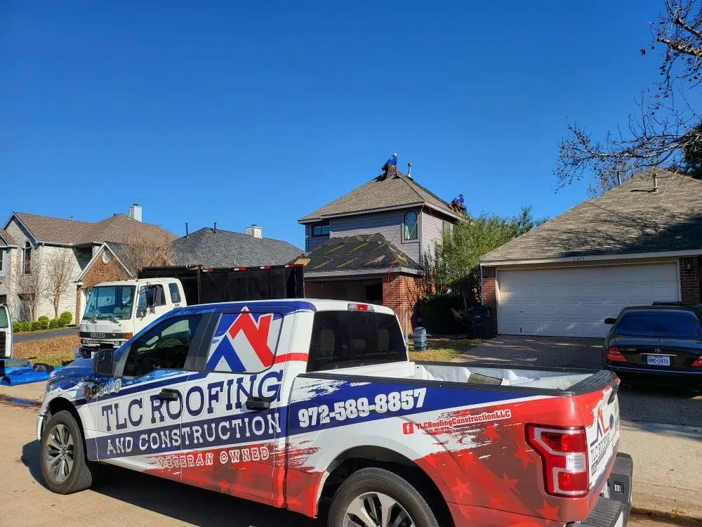 Slide of TLC Roofing and Construction