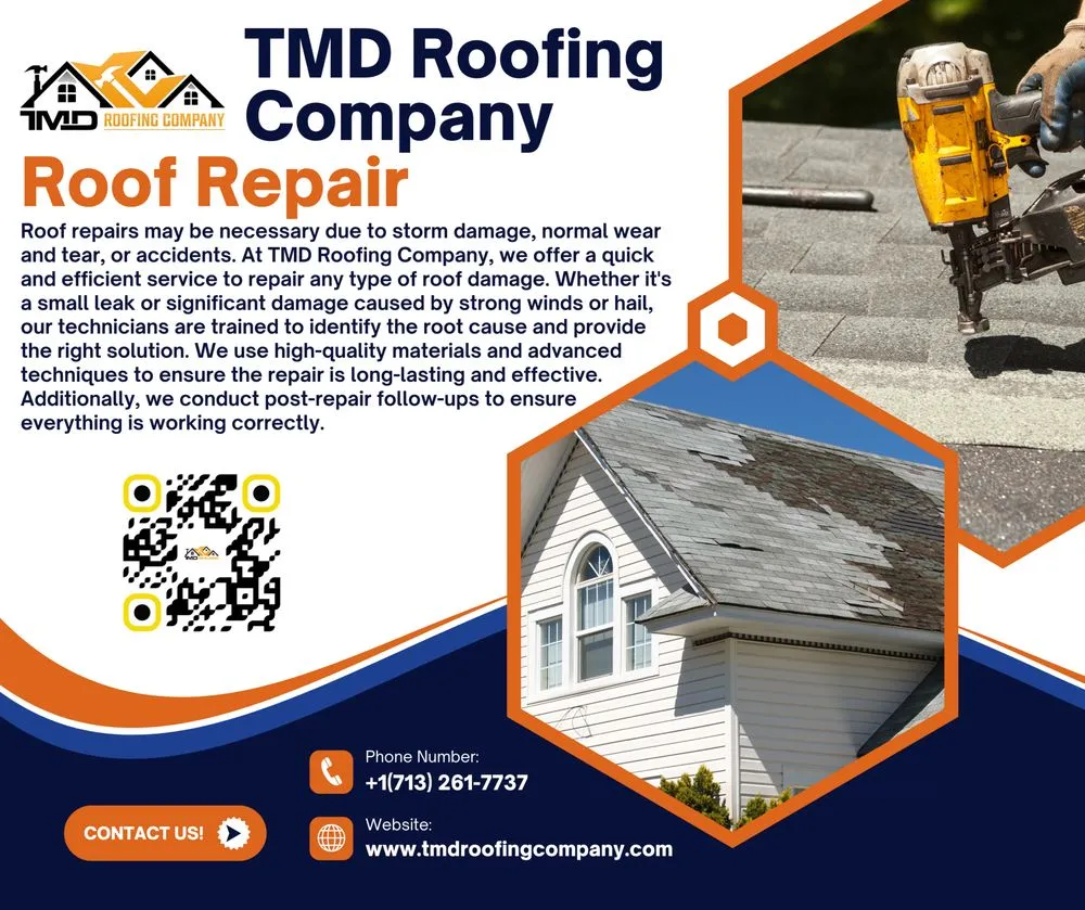 Slide of TMD Roofing Company