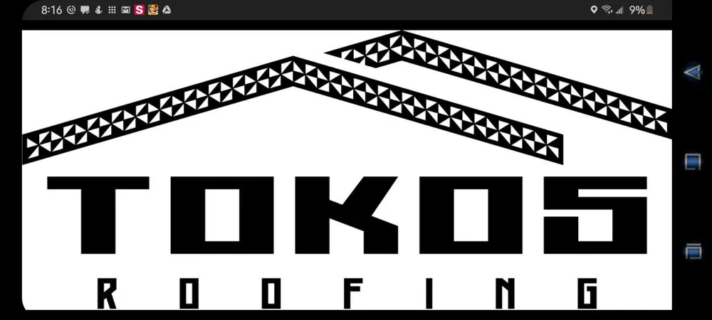 Slide of Tokos Roofing