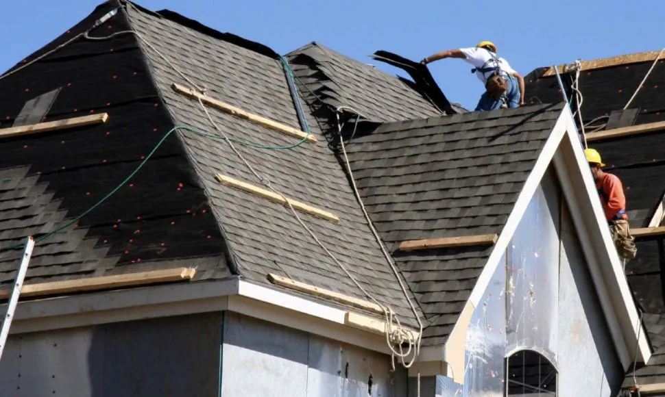 Slide of Tom Goldston Roofing