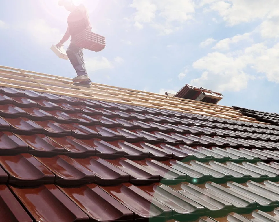 Slide of Tom Goldston Roofing