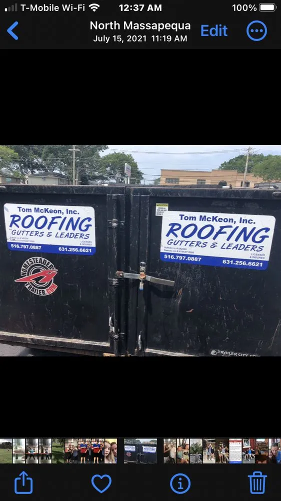 Slide of Tom Mckeon Roofing