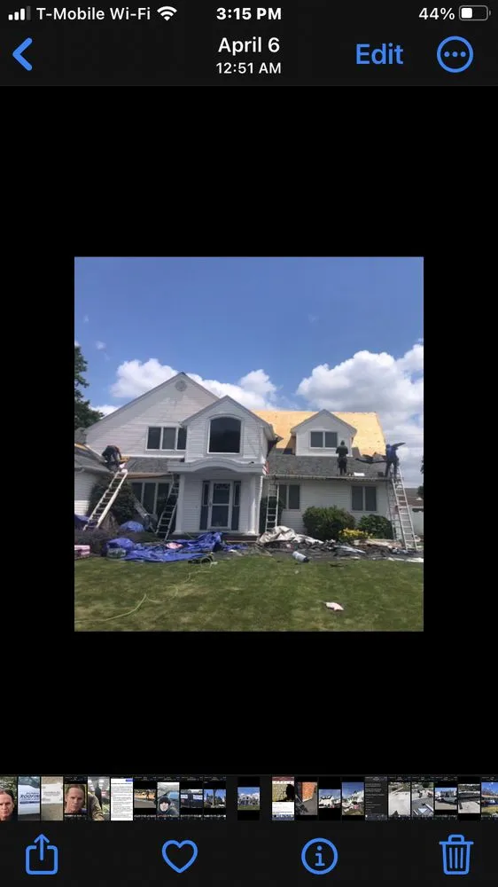 Slide of Tom Mckeon Roofing