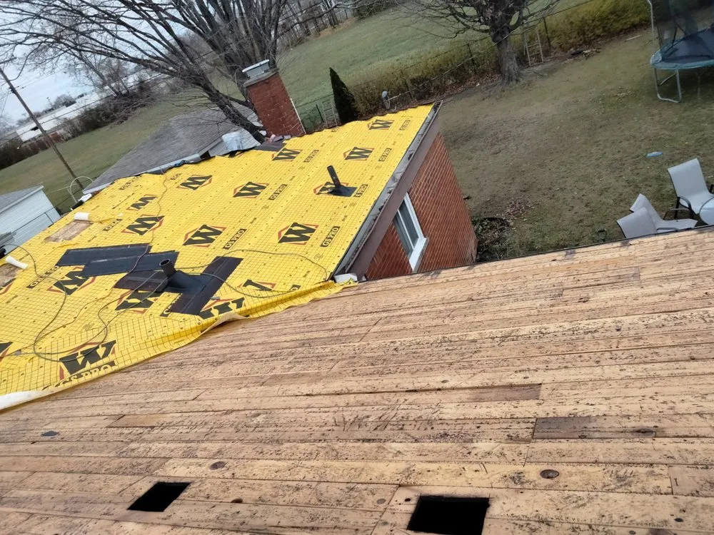 Slide of Tom Severt Roofing