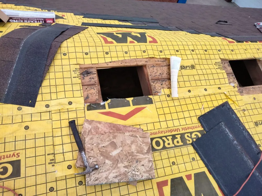 Slide of Tom Severt Roofing